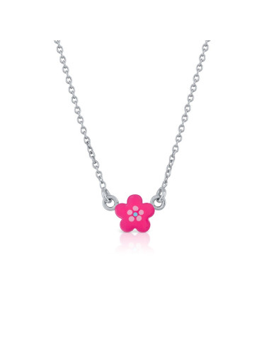 Colar La Petra Flor Rosa