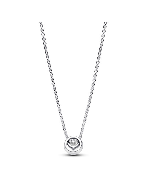 Colar Sparkling Round Halo Pandora