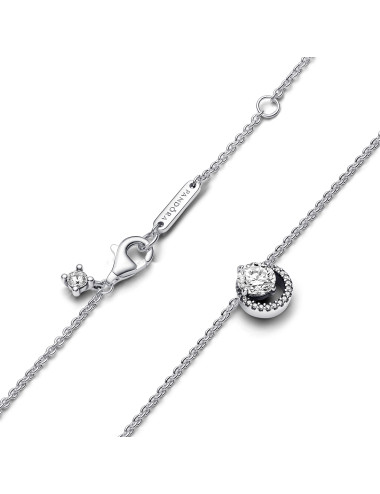 Colar Sparkling Round Halo Pandora