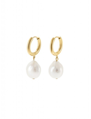 Brincos One Pearly Hoops