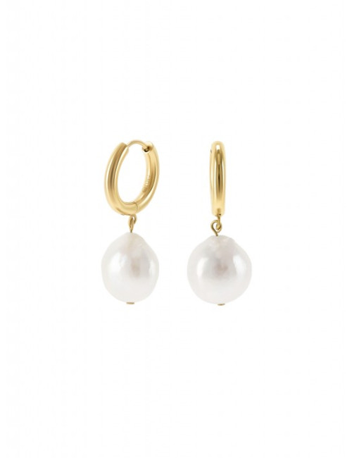 Brincos One Pearly Hoops