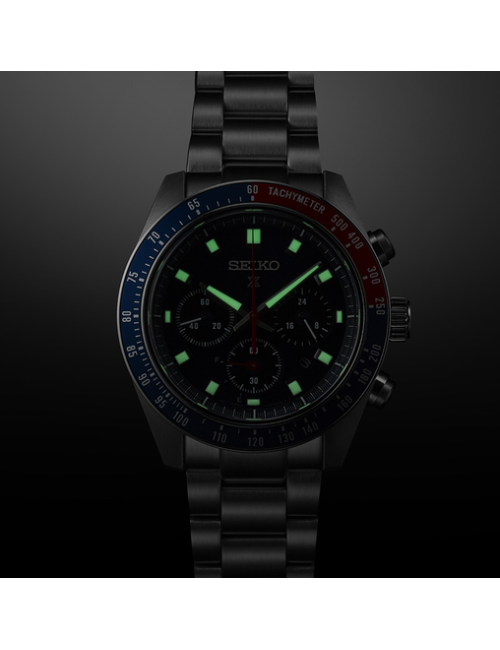 Relógio Seiko Prospex Speedtimer Crono Solar