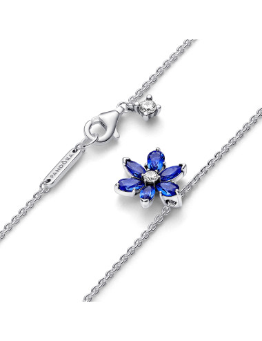 Colar Sparkling Blue Herbarium Cluster Pandora