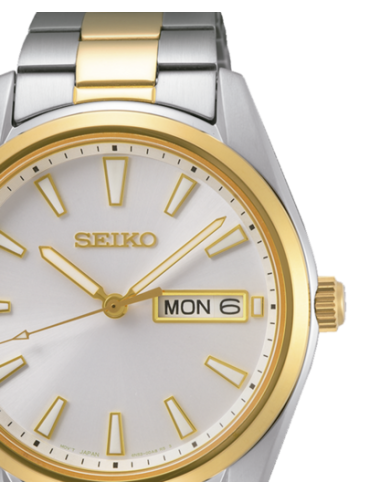 Relógio Seiko Neo Classic Bicolor