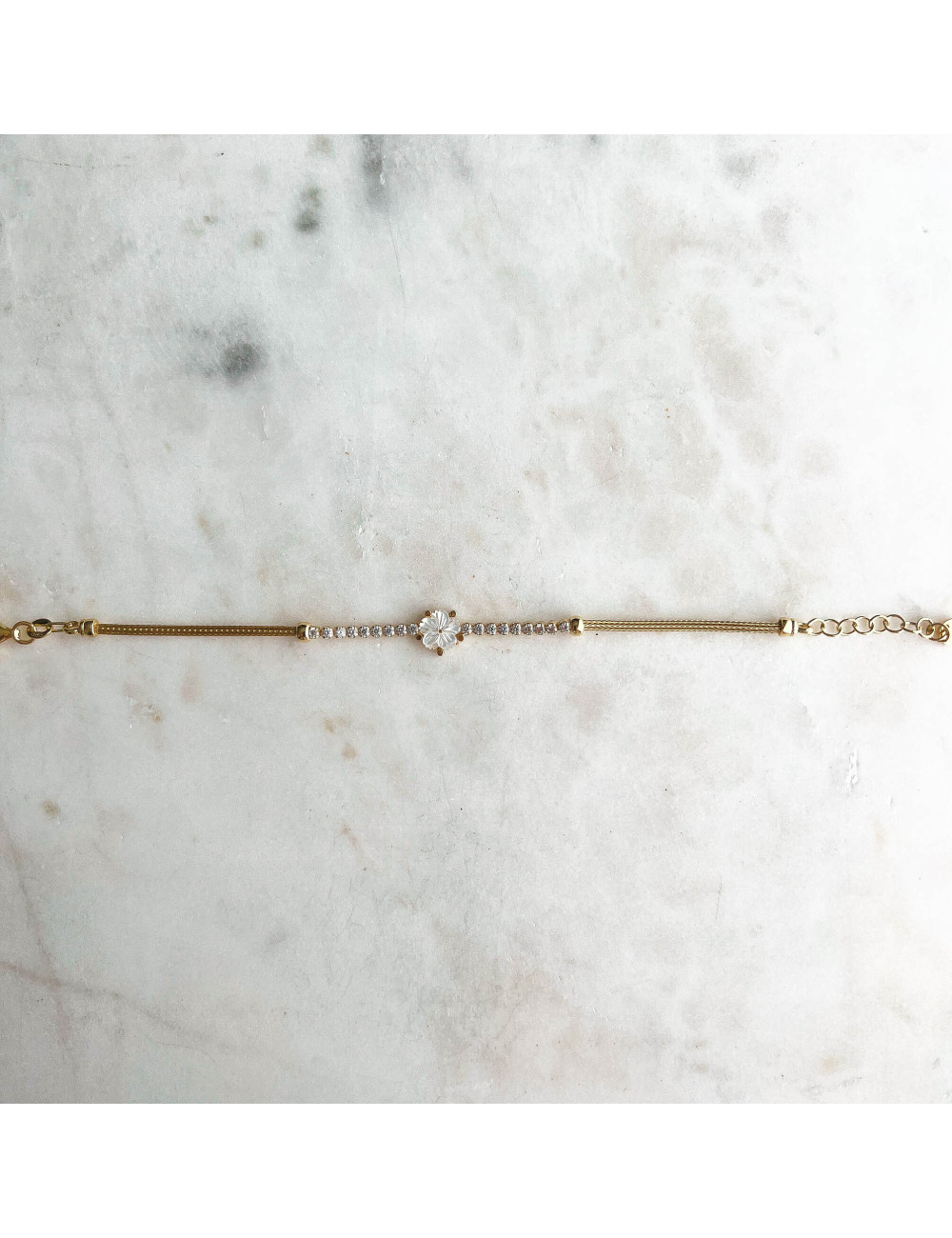 Pulseira Paris Prata Dourada