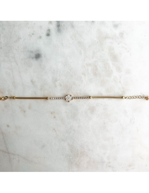 Pulseira Paris Prata Dourada