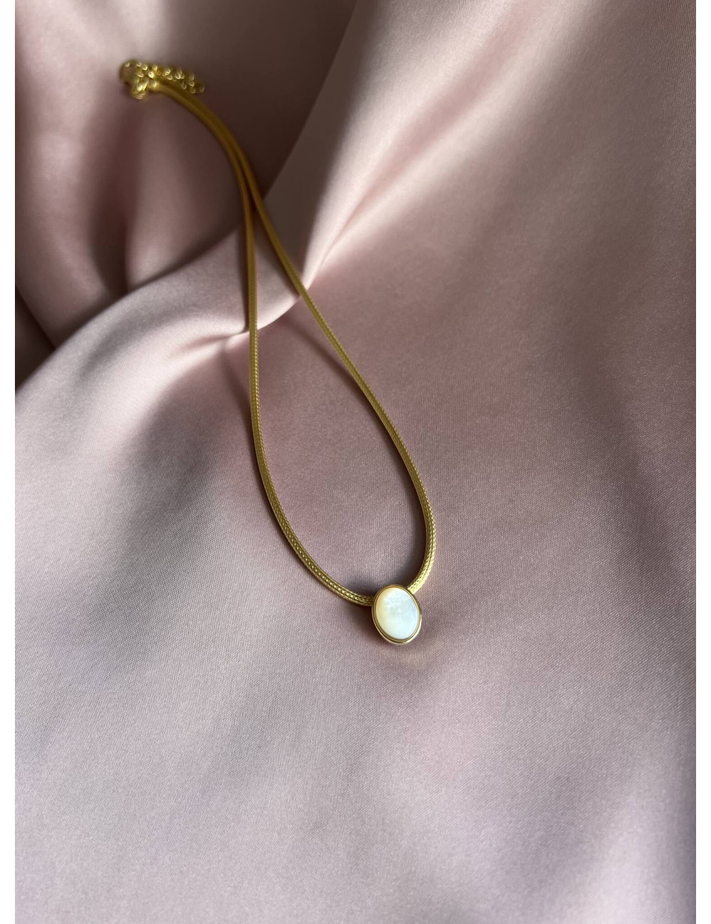 Colar Roma Prata Dourada