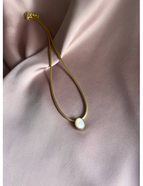 Colar Roma Prata Dourada