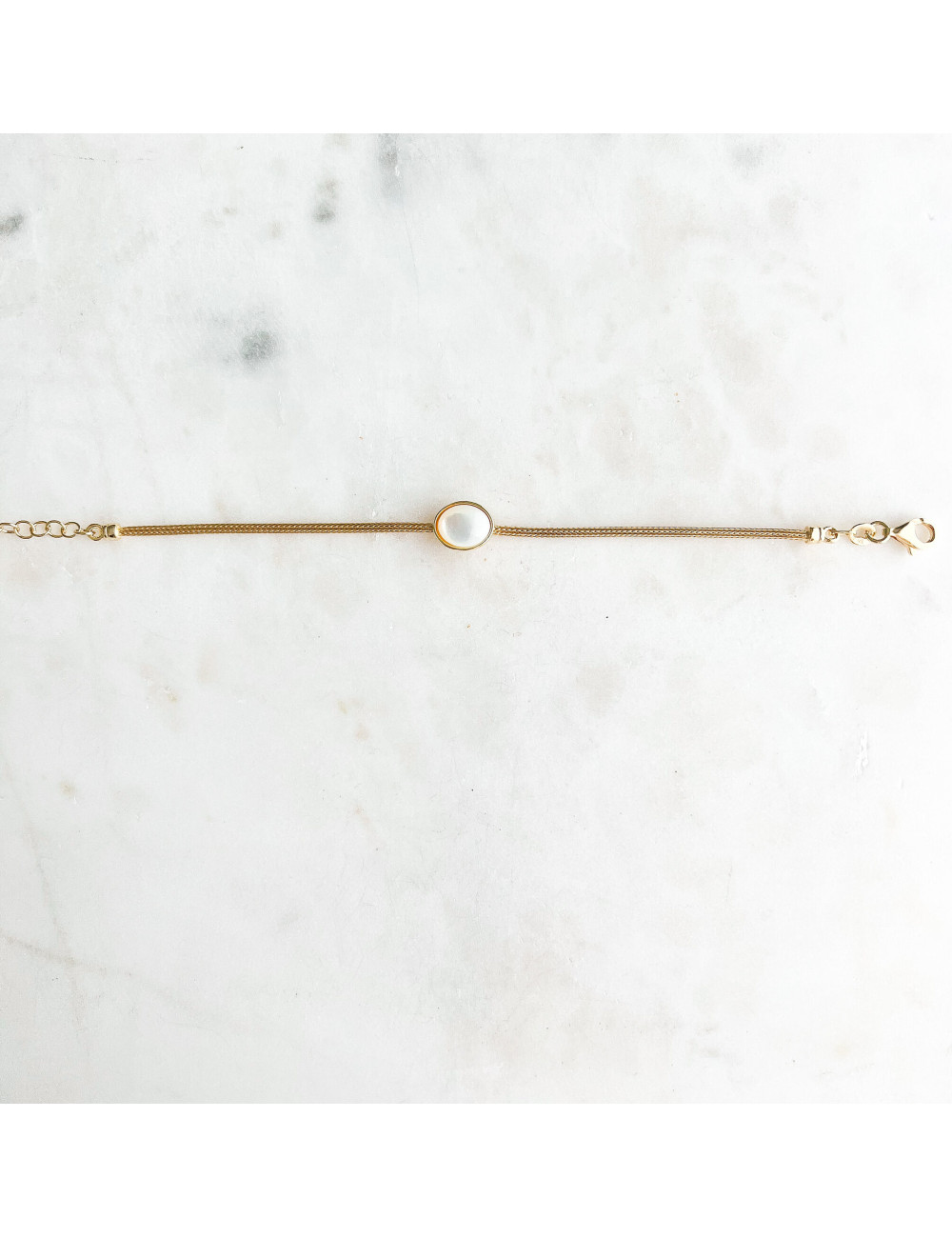 Pulseira Louvre Prata Dourada