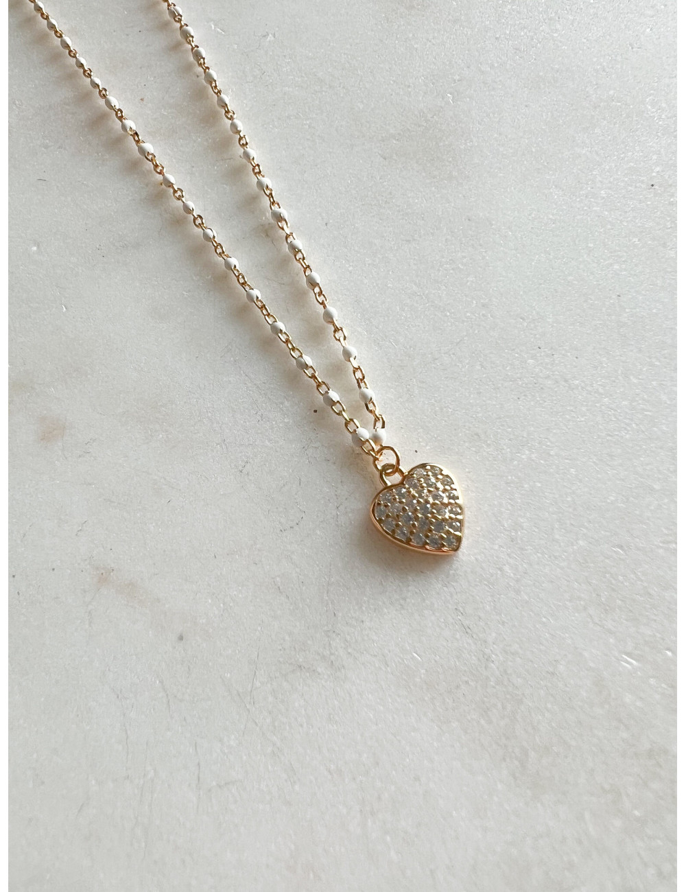 Colar My Sweet Little Heart Prata