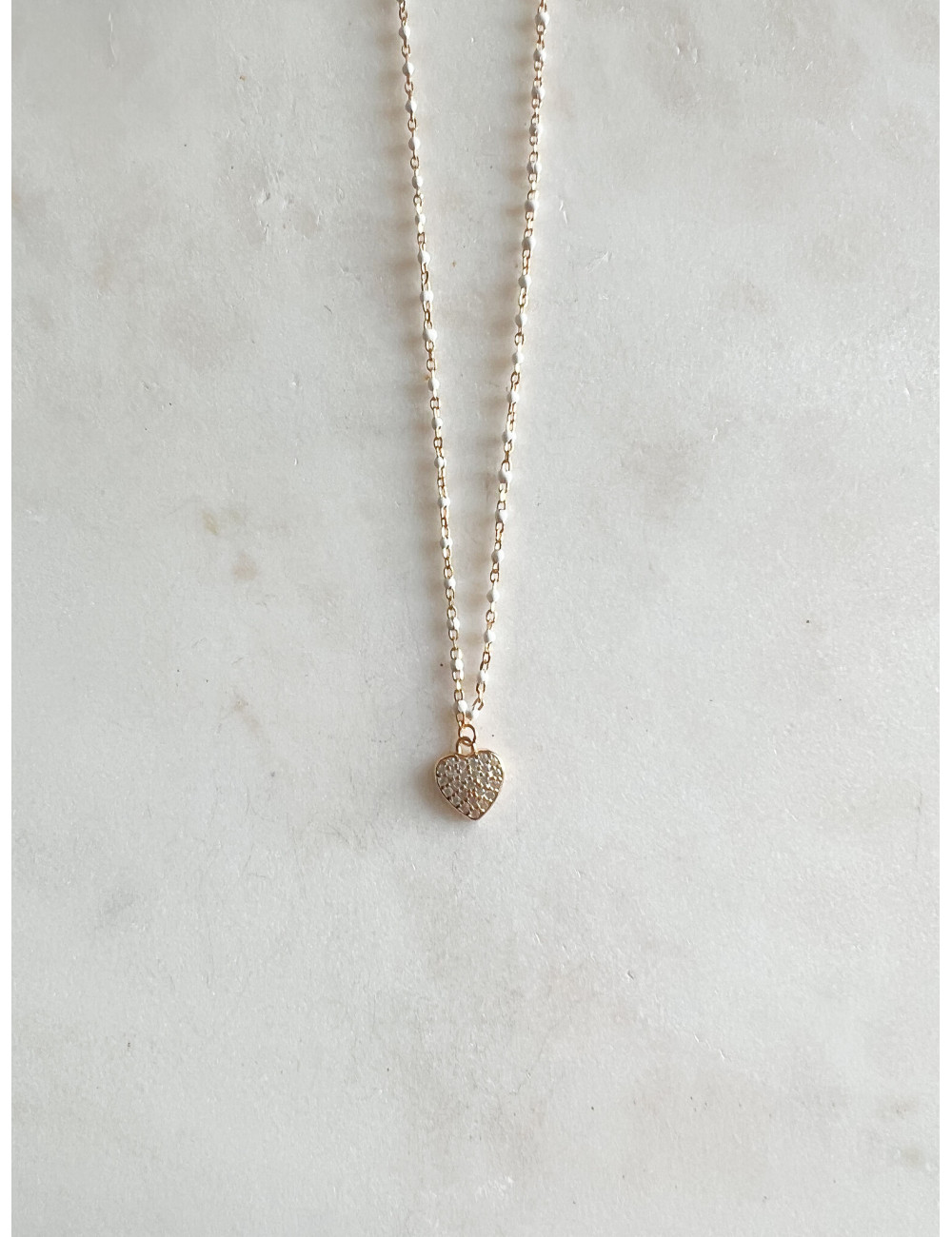 Colar My Sweet Little Heart Prata