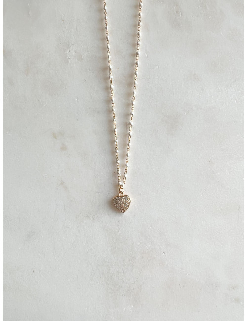 Colar My Sweet Little Heart Prata