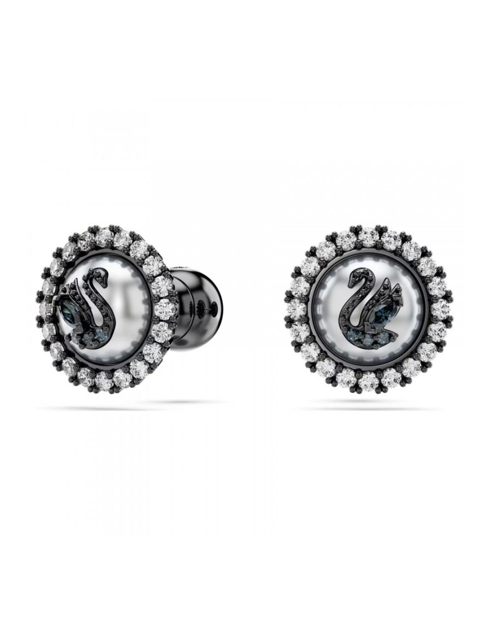 Brincos Swan Swarovski