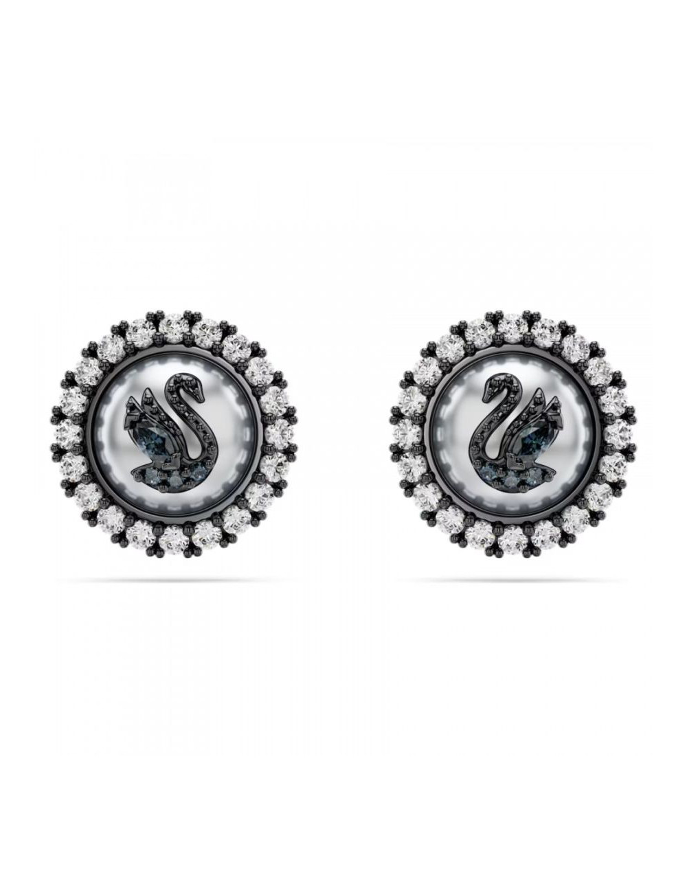 Brincos Swan Swarovski