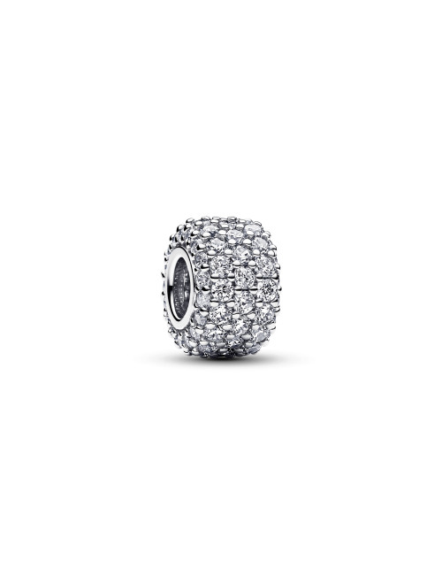 Conta Sparkling Pavé Triple Row Pandora