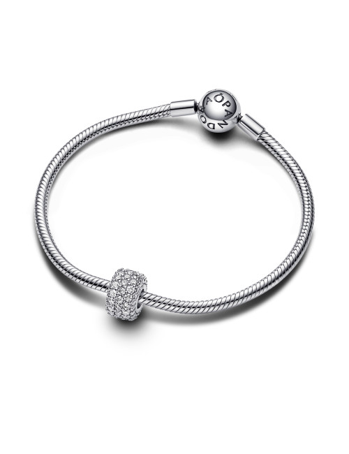 Conta Sparkling Pavé Triple Row Pandora