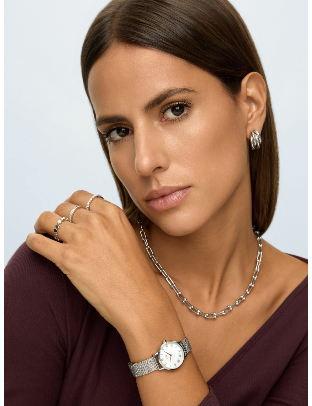 Relógio One Aura Silver