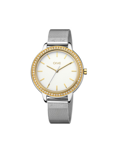 Relógio One Twin Spark Bicolor