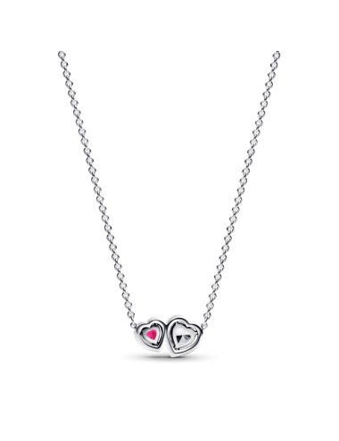 Colar Pendente Corações Pandora