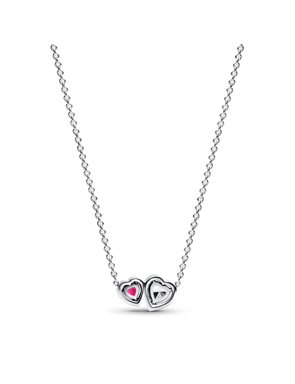 Colar Pendente Corações Pandora