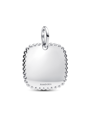 Conta Medalha Engravable Square Pandora