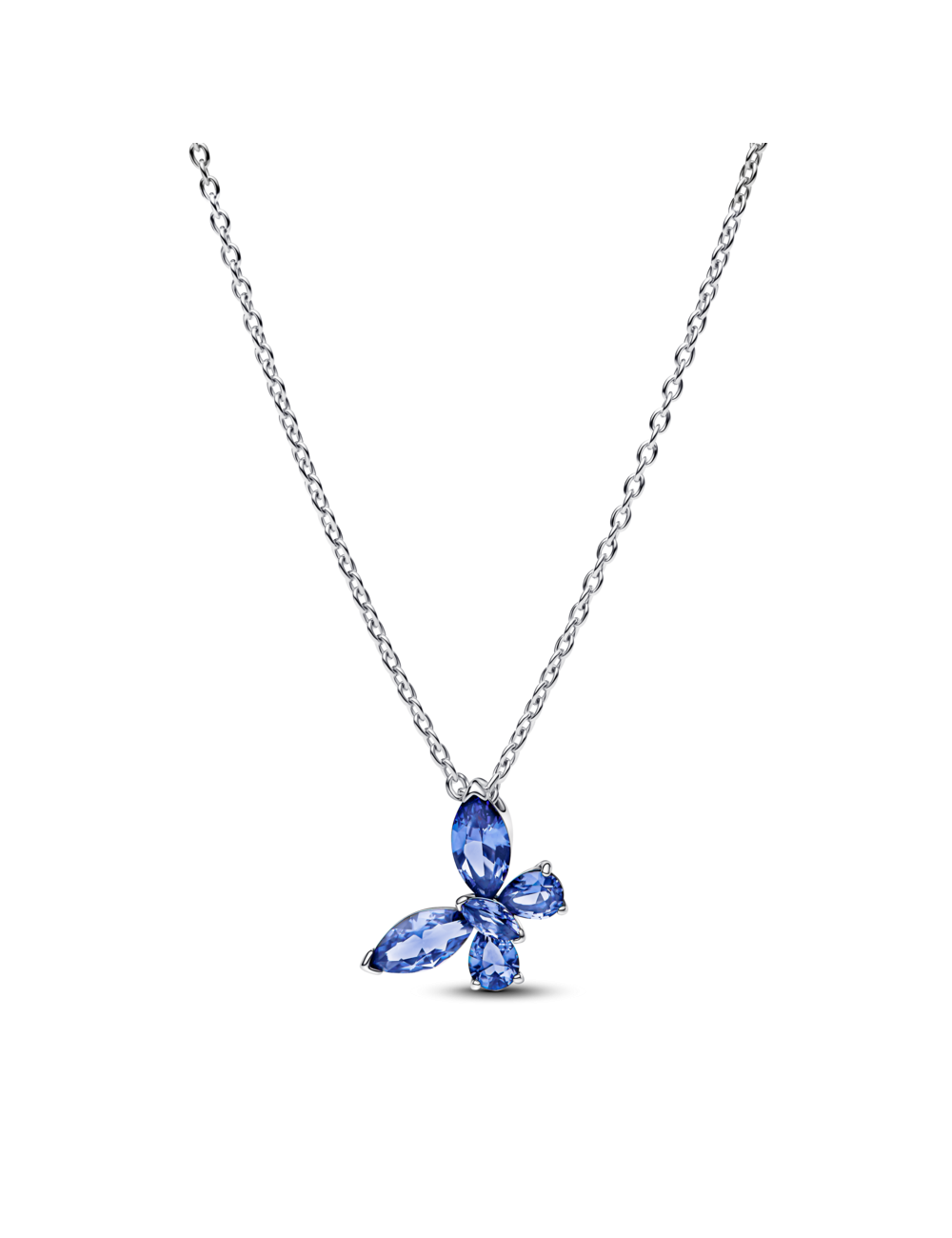 Colar Borboleta Azul Pandora