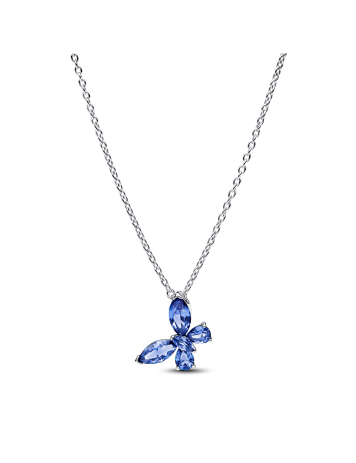 Colar Borboleta Azul Pandora