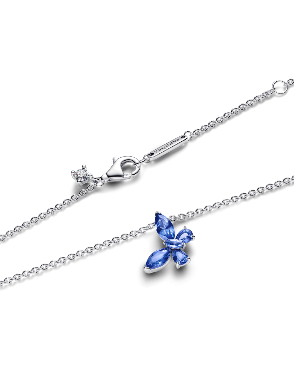 Colar Borboleta Azul Pandora