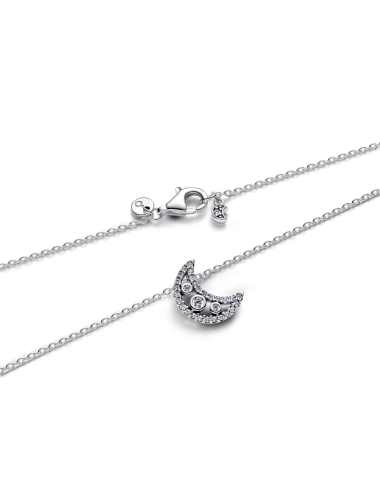 Colar Lua Crescente Pandora