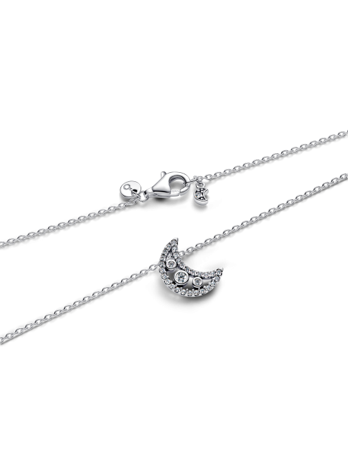 Colar Lua Crescente Pandora