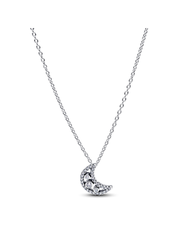 Colar Lua Crescente Pandora