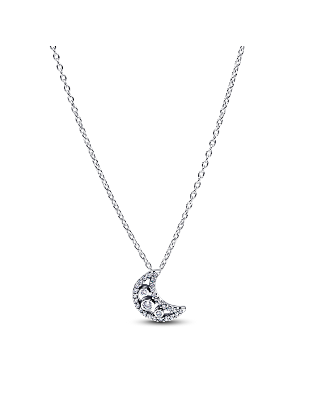 Colar Lua Crescente Pandora