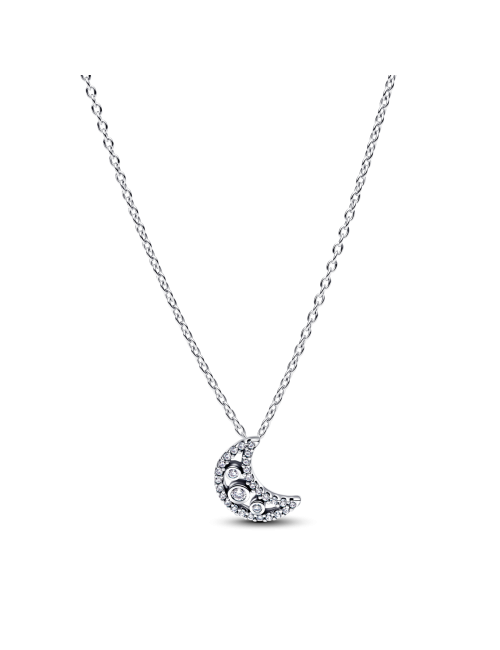 Colar Lua Crescente Pandora