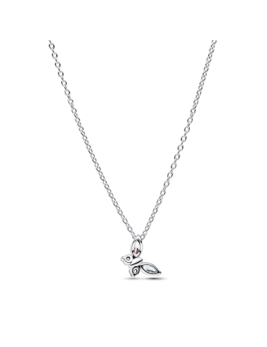 Colar Borboleta Branca Pandora
