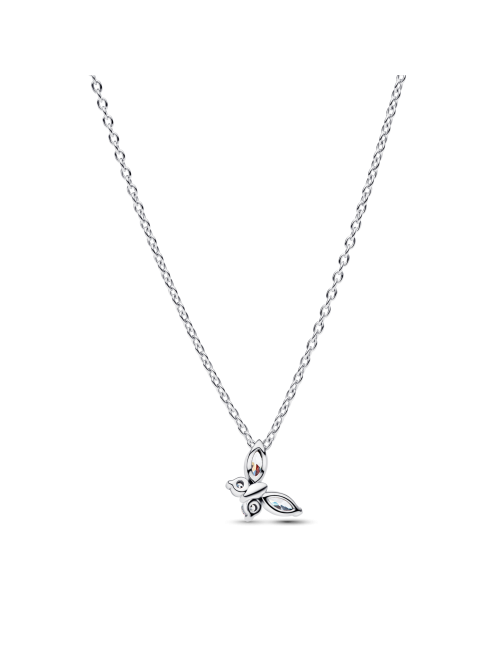 Colar Borboleta Branca Pandora