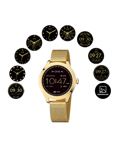Smartwatch One Mini Gold