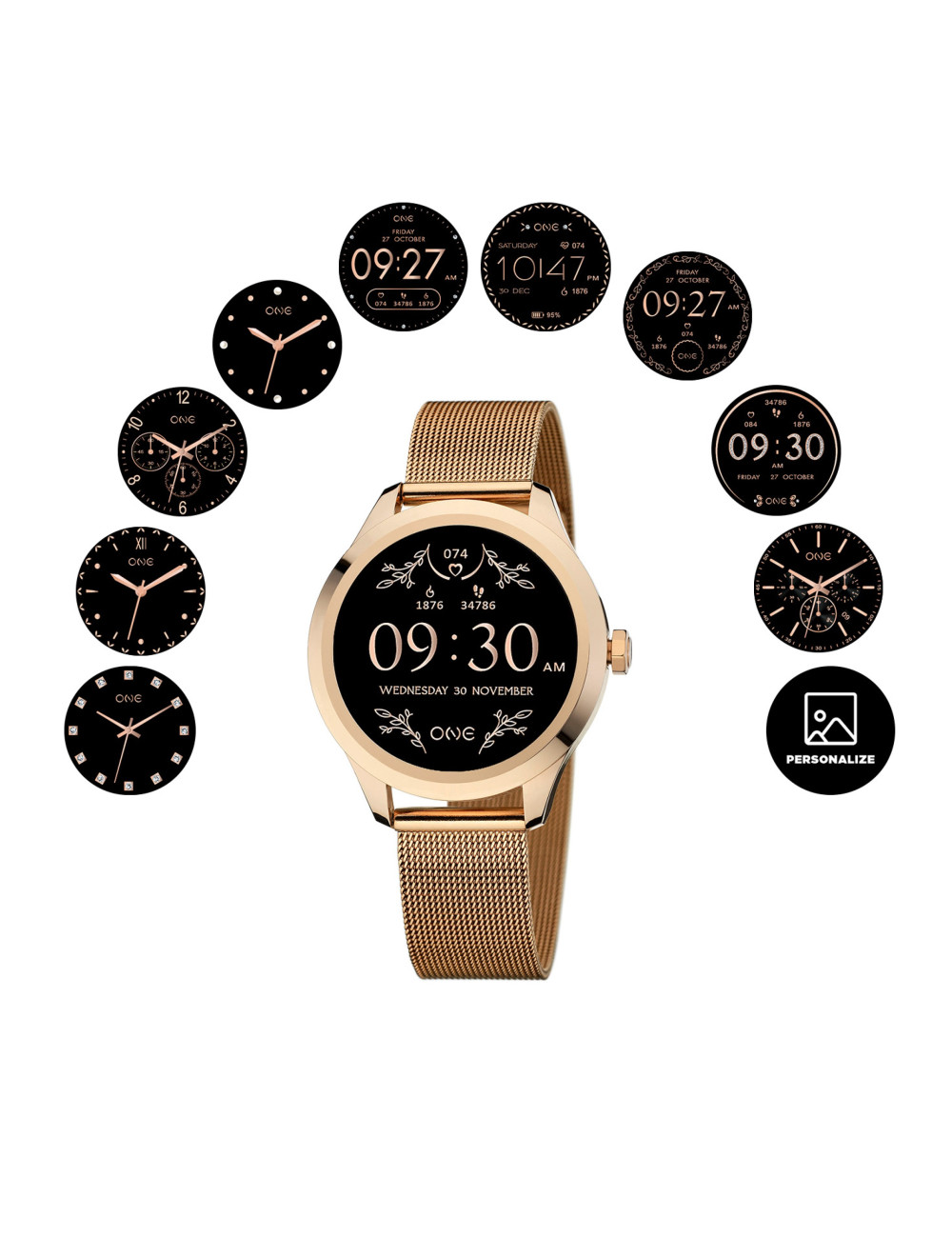 Smartwatch One Mini Rosegold