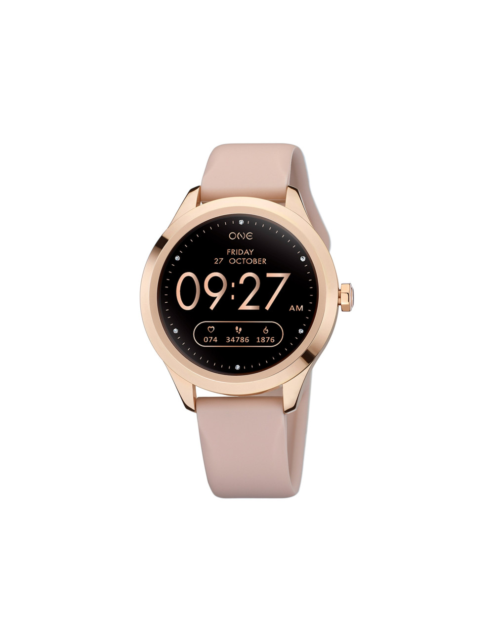 Smartwatch One Mini Rosegold Silicone