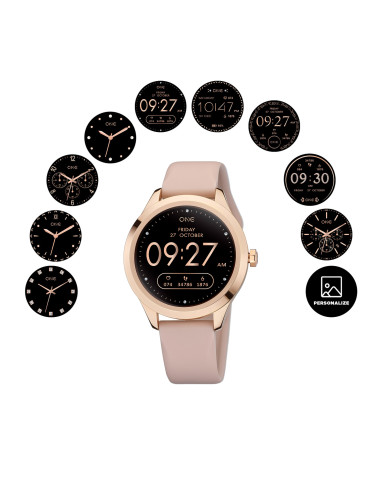 Smartwatch One Mini Rosegold Silicone