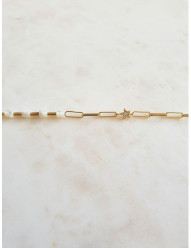 PULSEIRA BE A STAR PRATA DOURADA