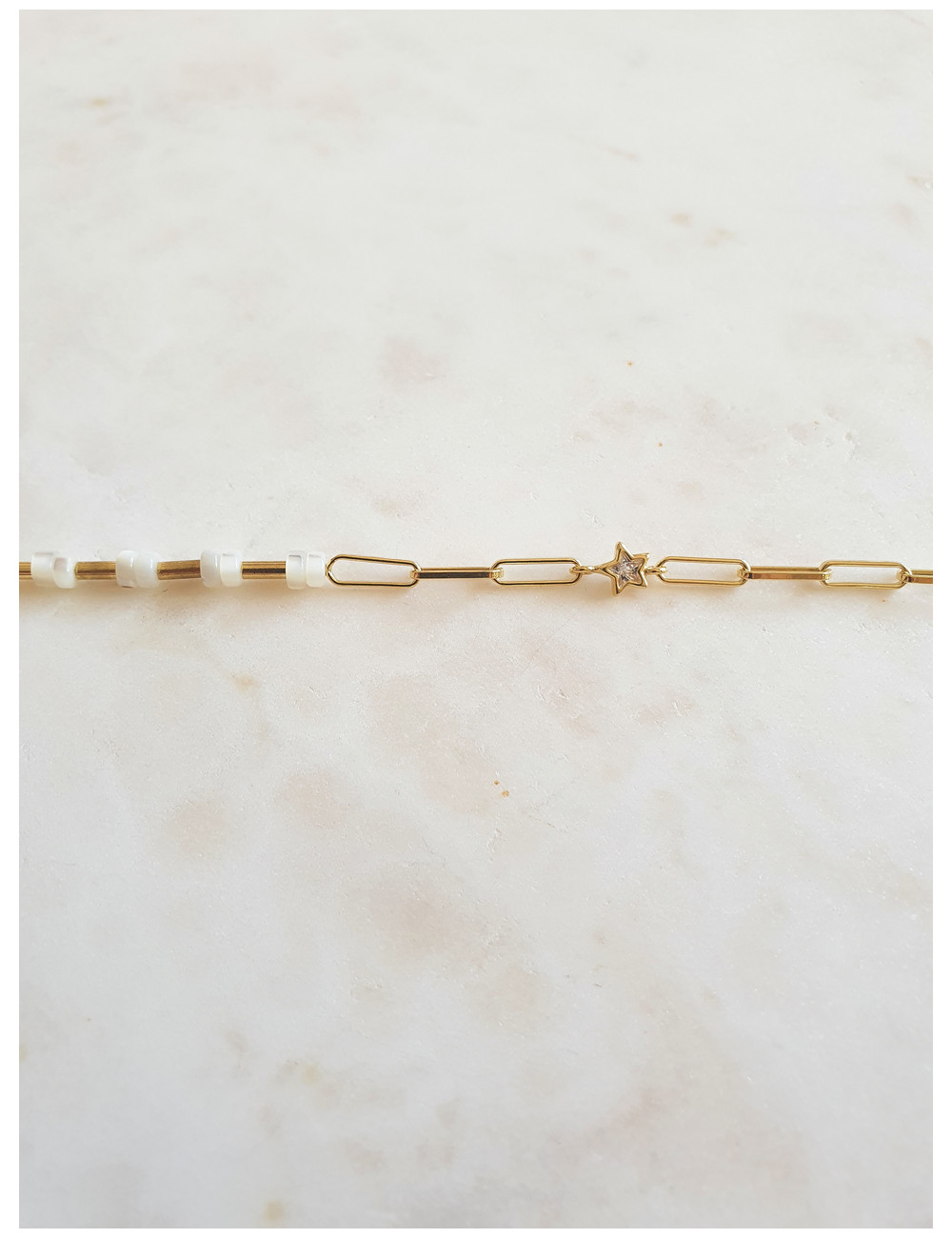 PULSEIRA BE A STAR PRATA DOURADA