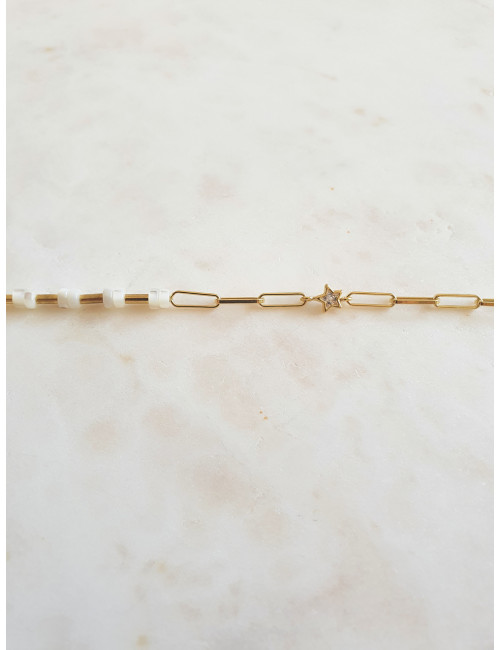 PULSEIRA BE A STAR PRATA DOURADA