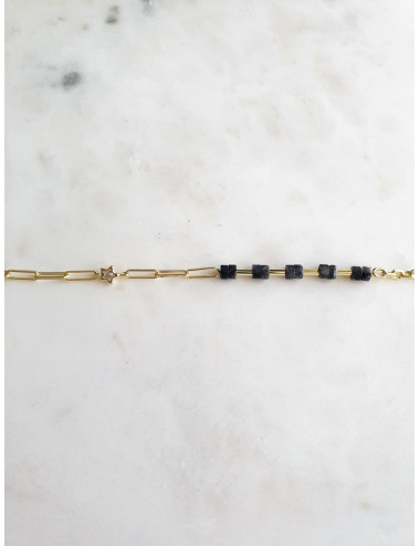 PULSEIRA BE A STAR GREY PRATA DOURADA