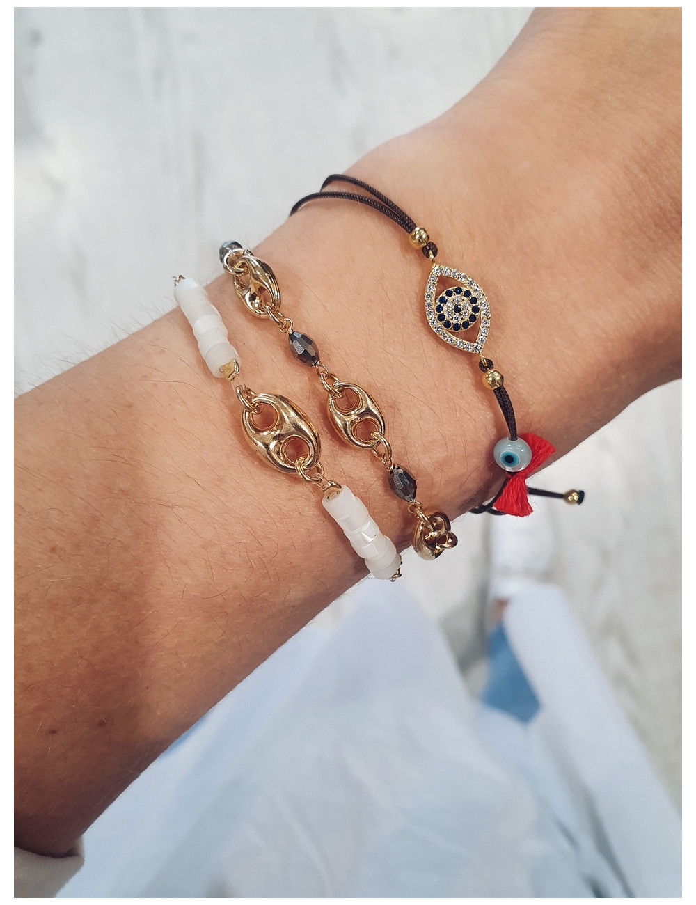 PULSEIRA MONZA 2 PRATA DOURADA