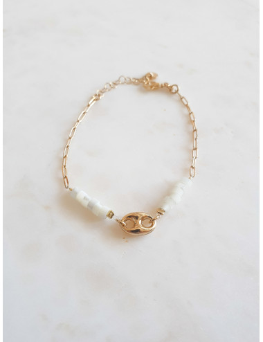 PULSEIRA MONZA 2 PRATA DOURADA