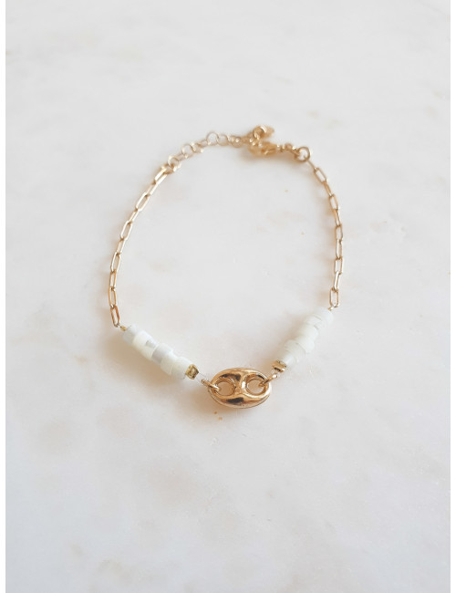 PULSEIRA MONZA 2 PRATA DOURADA