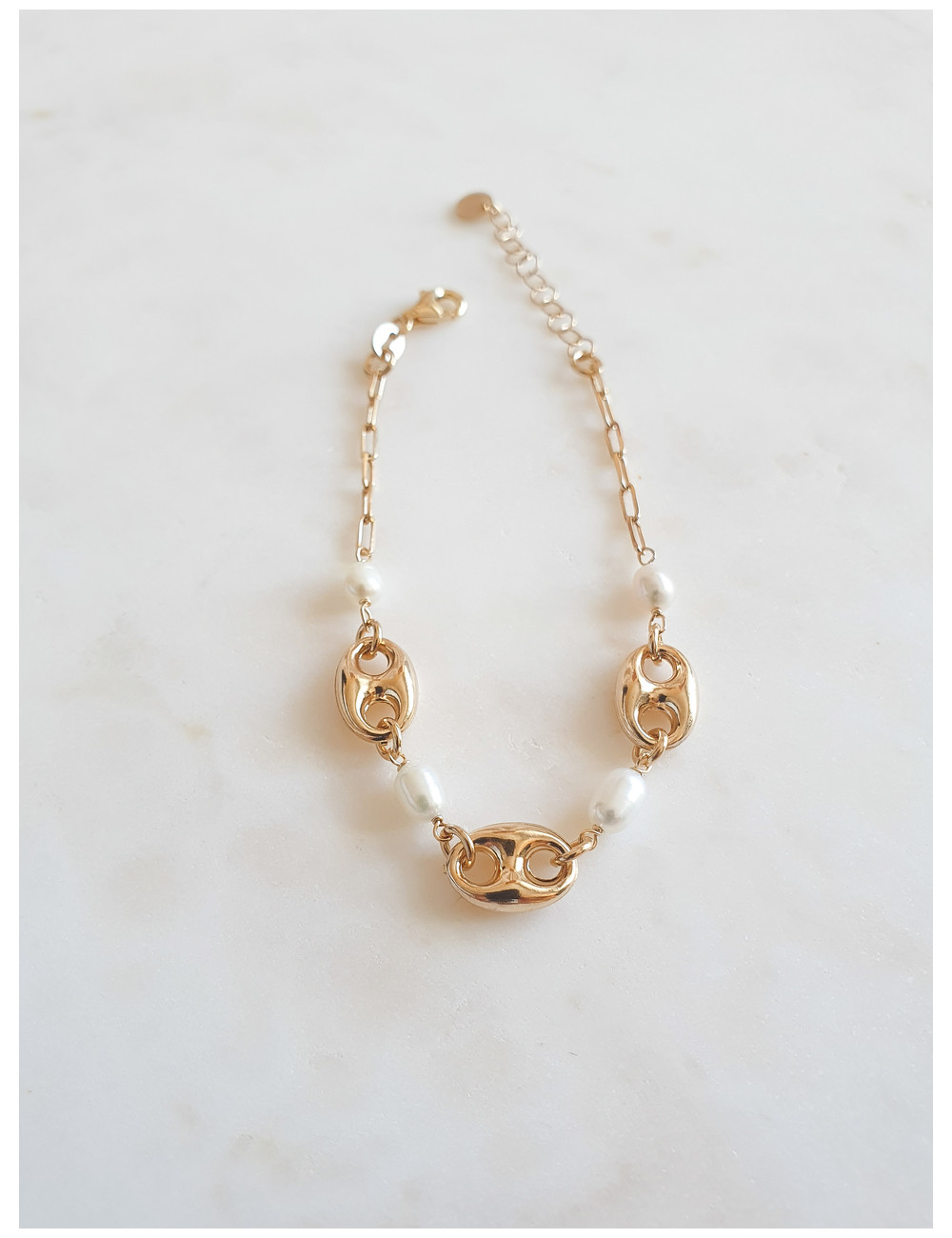 PULSEIRA MONZA PRATA DOURADA