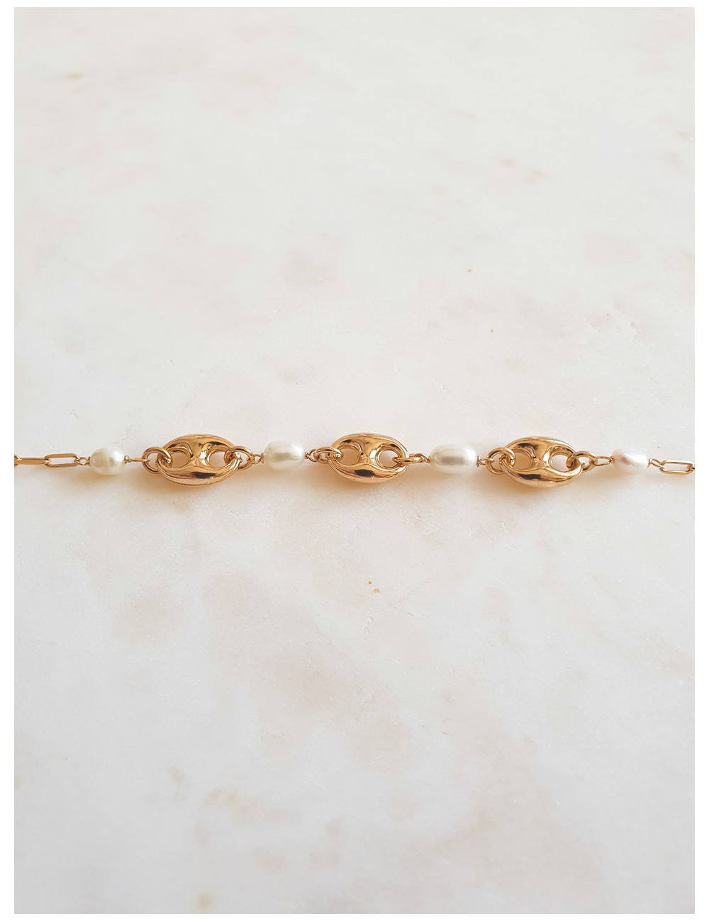 PULSEIRA MONZA PRATA DOURADA