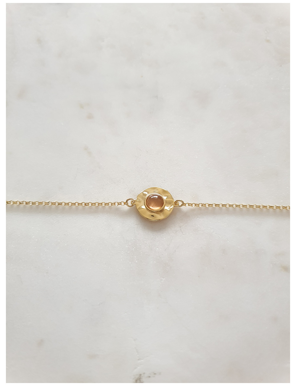 PULSEIRA STAND PRATA DOURADA