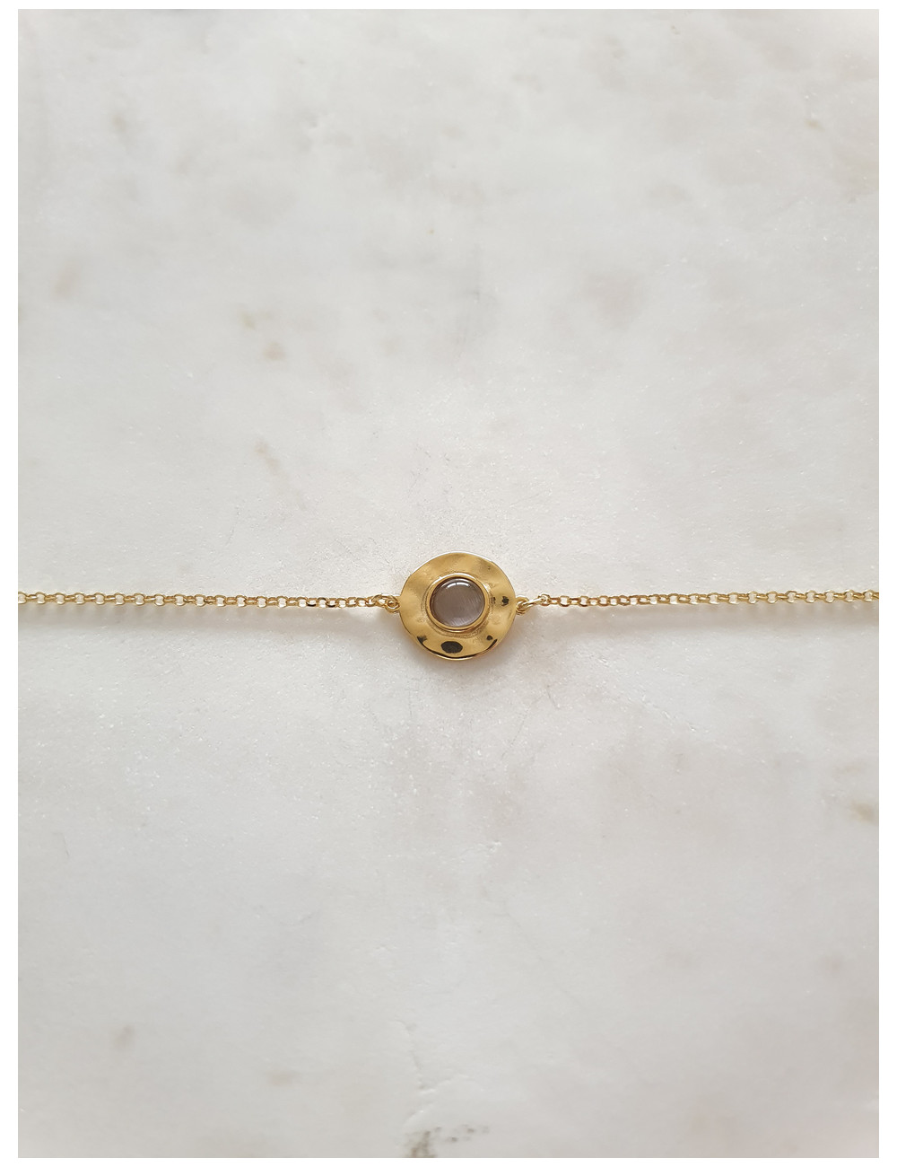 PULSEIRA STAND LILÁS PRATA DOURADA